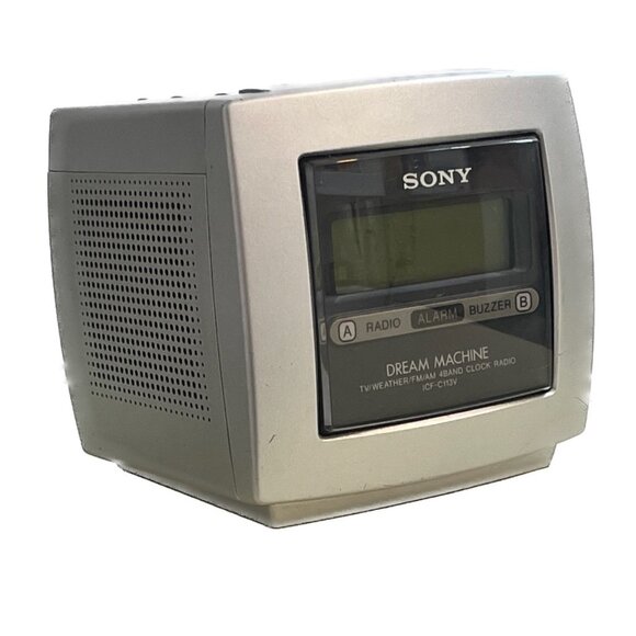 Vintage Sony Dream Machine ICF-C113V Alarm Clock Radio (c. 1998)